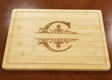 Load image into Gallery viewer, 11"x17" Bamboo Monogram