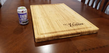 Load image into Gallery viewer, 16"x24"x1.2" Bamboo Personalized Logo